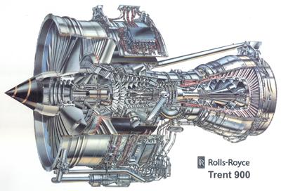 Trent 900 (Rolls-Royce) for airbus 380